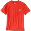 Carhartt Men’s 103296 Relaxed Fit Workwear Pocket T-Shirt(Currant Heather)