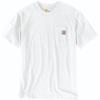 Carhartt Men’s 103296 Relaxed Fit Workwear Pocket T-Shirt(White)
