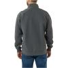 Carhartt Men’s 105294 Loose Fit Midweight Quarter Zip Mock Neck Sweatshirt(Carbon Heather)