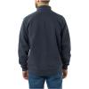 Carhartt Men’s 105294 Loose Fit Midweight Quarter Zip Mock Neck Sweatshirt(New Navy)