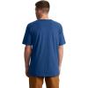Carhartt Men’s 106531 Relaxed Fit Lightweight Short-Sleeve Script Graphic T-Shi(Deep Ocean Heather)