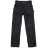 Carhartt Men’s B01 Loose Straight Firm Duck Double-Front Dungaree(Blacks)
