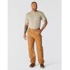 Carhartt Men’s B01 Loose Straight Firm Duck Double-Front Dungaree(Carhartt Brown)