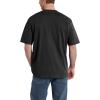 Carhartt Men’s Big Signature Logo Short Sleeve T-Shirt(Black)