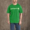 Carhartt Men’s Big Signature Logo Short Sleeve T-Shirt(Olive Green Heather)