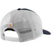 Carhartt Mens Canvas Mesh-Back Logo Embroidered Cap(Navy)