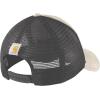 Carhartt Men’s Canvas Mesh-Back Logo Graphic Cap(Chalk)