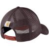 Carhartt Men’s Canvas Mesh-Back Logo Graphic Cap(Dark Sepia)