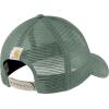 Carhartt Men’s Canvas Mesh-Back Logo Graphic Cap(Green Slate/Malt)