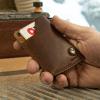 Carhartt Men’s Craftsman Leather Wallets, Available in Multiple Styles and Colors(Brown)