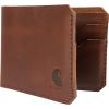 Carhartt Men’s Craftsman Leather Wallets, Available in Multiple Styles and Colors(Brown (Bifold))