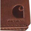 Carhartt Men’s Craftsman Leather Wallets, Available in Multiple Styles and Colors(Brown (Front Pocket Bi-fold))