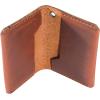 Carhartt Men’s Craftsman Leather Wallets, Available in Multiple Styles and Colors(Brown (Front Pocket Bi-fold))