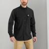 Carhartt Men’s Force Relaxed Fit Lightweight Long- Sleeve Shirt(Black)