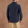 Carhartt Men’s Force Relaxed Fit Lightweight Long- Sleeve Shirt(Navy)