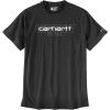 Carhartt Men’s Force Relaxed Fit Midweight Short-Sleeve Logo Graphic T-Shirt(Carbon Heather)
