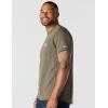 Carhartt Men’s Force Relaxed Fit Midweight Short-Sleeve Pocket T-Shirt(Basil Heather)