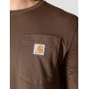 Carhartt Men’s Force Relaxed Fit Midweight Short-Sleeve Pocket T-Shirt(Sepia)