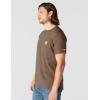 Carhartt Men’s Force Relaxed Fit Midweight Short-Sleeve Pocket T-Shirt(Sepia)