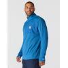 Carhartt Men’s Force Relaxed Fit Mock Neck Half-Zip T-Shirt(Dark Horizon Blue)