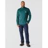 Carhartt Men’s Force Relaxed Fit Mock Neck Half-Zip T-Shirt(Greenstone)
