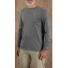 Carhartt Men’s Force Sun Defender Lightweight Long-Sleeve Logo Graphic T-Shirt(Steel)
