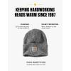 Carhartt Men’s Knit Cuffed Beanie(Black/White)
