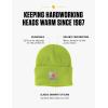 Carhartt Men’s Knit Cuffed Beanie(Brite Lime)