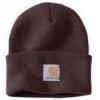 Carhartt Men’s Knit Cuffed Beanie(Dark Brown)