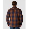 Carhartt Men’s Loose Fit Heavyweight Flannel Long-Sleeve Plaid Shirt(Red Duck)