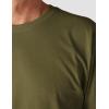 Carhartt Men’s Loose Fit Heavyweight Long-sleeve Logo Sleeve Graphic T-shirt(Dark Bronzed Green Heather)