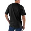 Carhartt Men’s Loose Fit Heavyweight Short-Sleeve Pocket T-Shirt(Black)