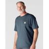 Carhartt Men’s Loose Fit Heavyweight Short-Sleeve Pocket T-Shirt(Bluestone)