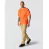 Carhartt Men’s Loose Fit Heavyweight Short-Sleeve Pocket T-Shirt(Brite Orange)