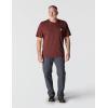 Carhartt Men’s Loose Fit Heavyweight Short-Sleeve Pocket T-Shirt(Dark Spice Red)