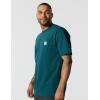 Carhartt Men’s Loose Fit Heavyweight Short-Sleeve Pocket T-Shirt(Greenstone Heather)