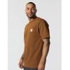 Carhartt Men’s Loose Fit Heavyweight Short-Sleeve Pocket T-Shirt(Oiled Walnut Heather)