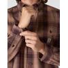 Carhartt Men’s Loose Fit Midweight Chambray Long-Sleeve Plaid Shirt(Sepia)