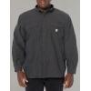 Carhartt Men’s Loose Fit Midweight Chambray Long-Sleeve Shirt(Black)