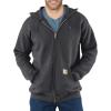 Carhartt Men’s Loose Fit Midweight Full-Zip Sweatshirt(Carbon Heather)