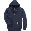 Carhartt Men’s Loose Fit Midweight Full-Zip Sweatshirt(New Navy)