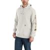Carhartt Men’s Loose Fit Midweight Logo Sleeve Graphic Sweatshirt(Malt)