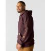Carhartt Men’s Loose Fit Midweight Logo Sleeve Graphic Sweatshirt(Port)