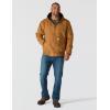 Carhartt Men’s Loose Fit Washed Duck Insulated Active Jacket(Carhartt Brown)