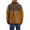 Carhartt Mens Montana Rugged Flex® Duck Relaxed Fit Insulated Jacket(Carhartt Brown/Coffee)