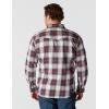 Carhartt Men’s Montana Rugged Flex Relaxed Fit Lightweight Long-Sleeve Snap-Front Plaid Shirt(Dark Sepia)
