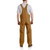 Carhartt Men’s R01 Relaxed Fit Duck Bib Overall(Black)