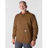 Carhartt Men’s Rain Defender Loose Fit Midweight Logo Graphic Sweatshirt(Carhartt Brown)