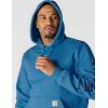 Carhartt Men’s Rain Defender Loose Fit Midweight Logo Graphic Sweatshirt(Horizon Blue Heather)