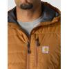 Carhartt Men’s Rain Defender® Relaxed Fit Lightweight Insulated Hooded Jacket(Carhartt Brown)